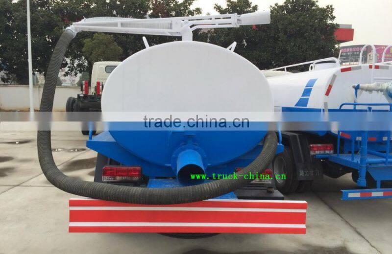 DongFeng small suction sewage truck