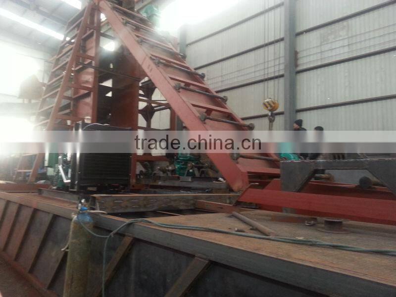 Hot sale bucket type gold dredger
