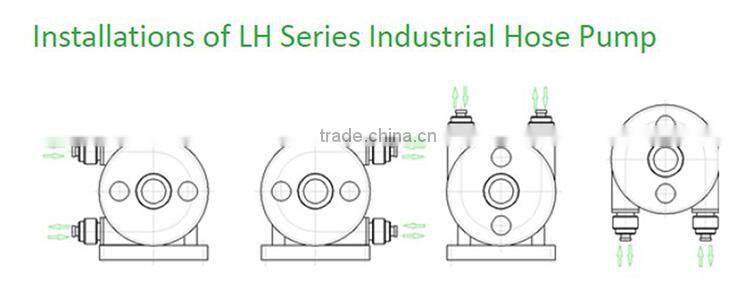 ISO supplier duralble squeeze hose mini peristaltic pump price