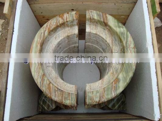 NEW COMMING 2017 NEW PRICE ONYX COLUMNS AND PILLARS BASES