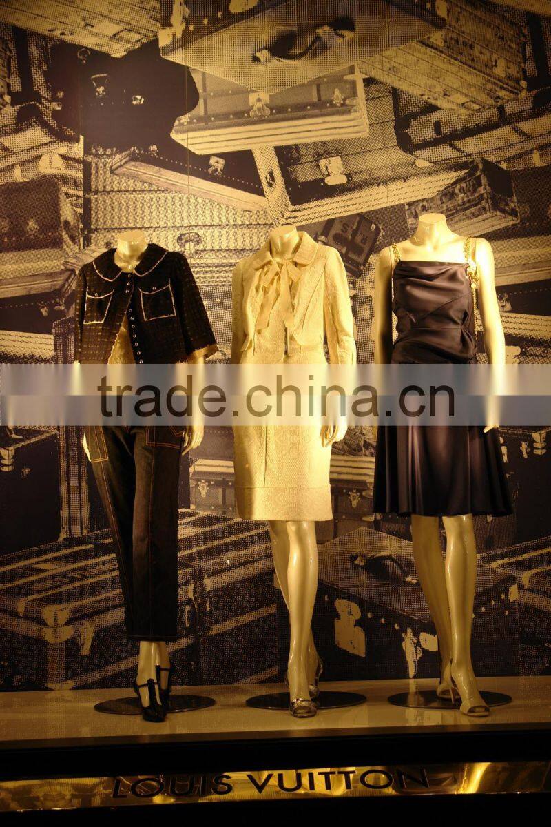 2016 newly long neck headless female mannequin