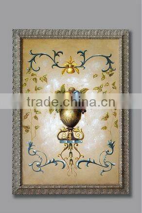 Classical Home antique decorativ solid wood Frame Oil Painting