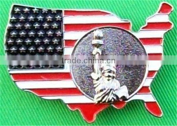 Resin American custom shape magnet