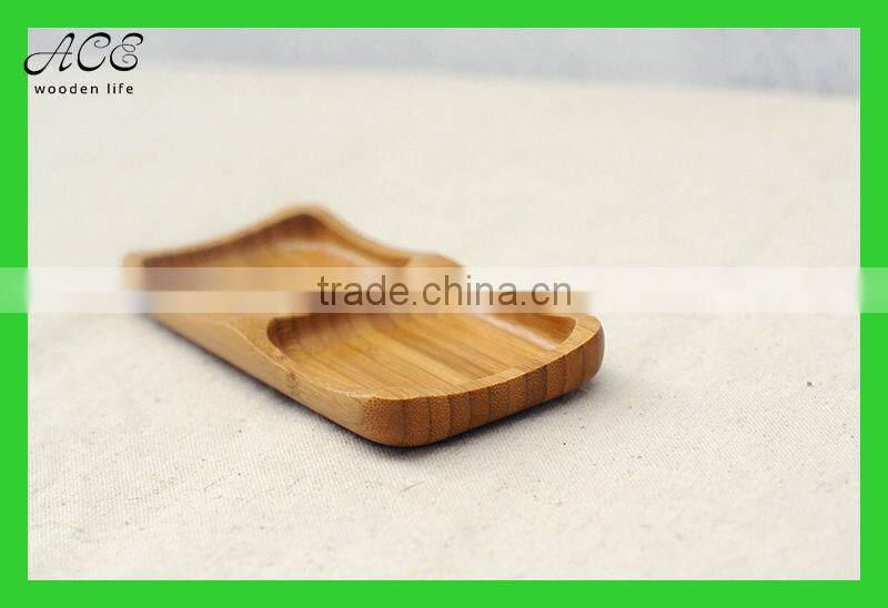 Bamboo serving plate