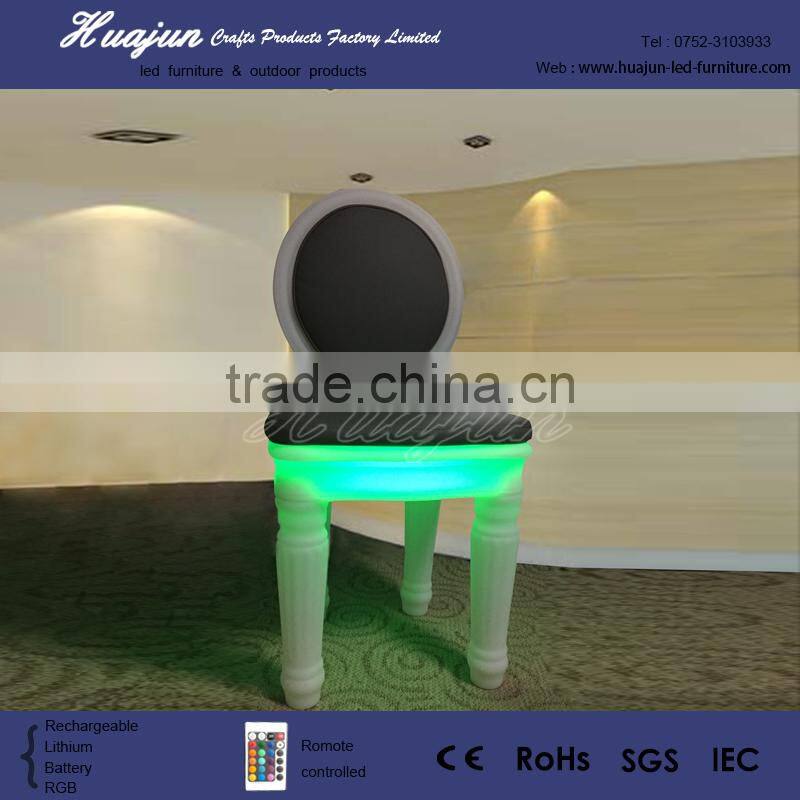 led plastic event chair,banquet chair / led ghost chair /event rental stacking ghost chair