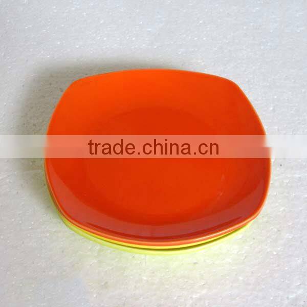 China suppliers custom Wholesale color glazed ceramic dinnerware set