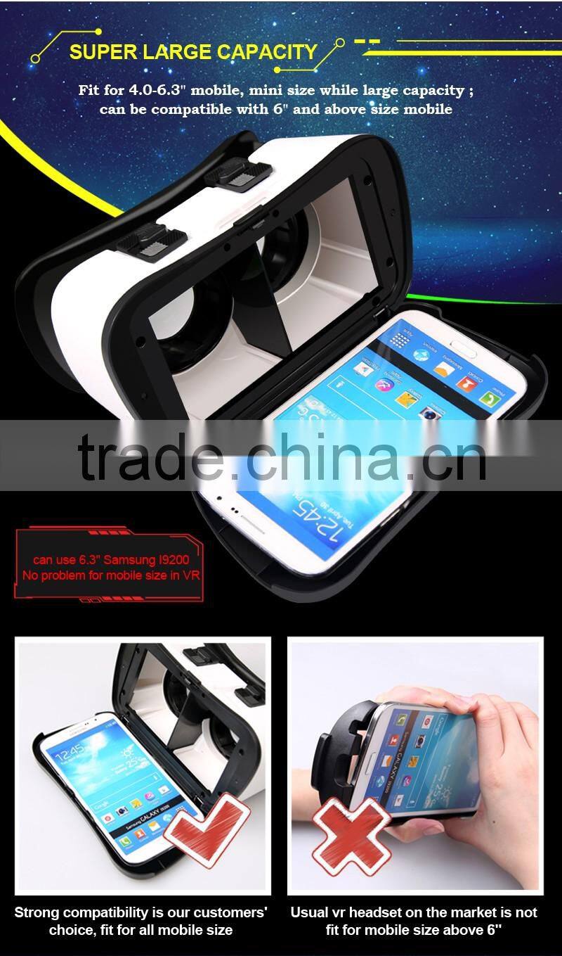 2017 RGKNSE VR Case 5 plus, VR headset for 3D vedios and games