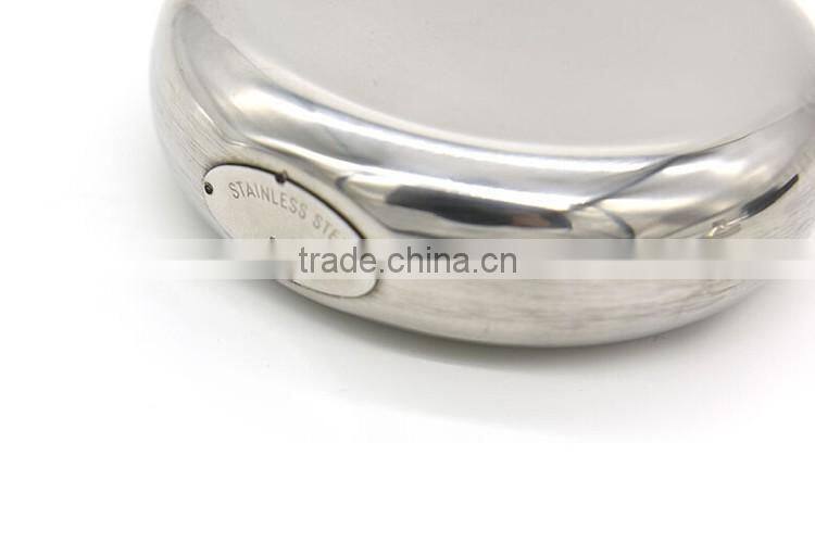 5 OZ Mirror stainless steel flagon / stainless steel hip flask / stainless steel wine bottles (with small funnel)