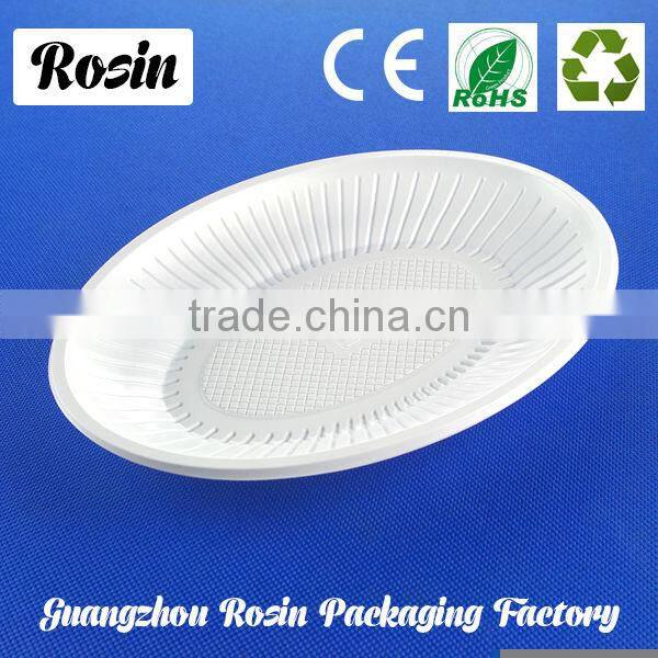 wholesale 7 inch round plastic PS/pp plate PS /PPtableware