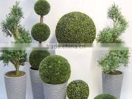 SJ1300120 Customization plastic boxwood spiral tree/decorative topiary tree