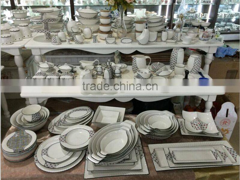 stock plain white ceramic pots, porcelain milk pot, sugar pot