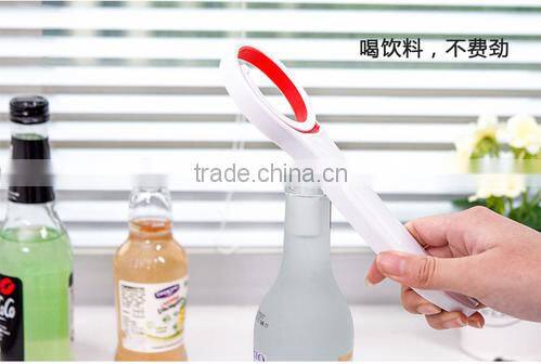 Wholesale Stock Small Order Plastic Multifunction Can Opener, Wine Bottle Opener