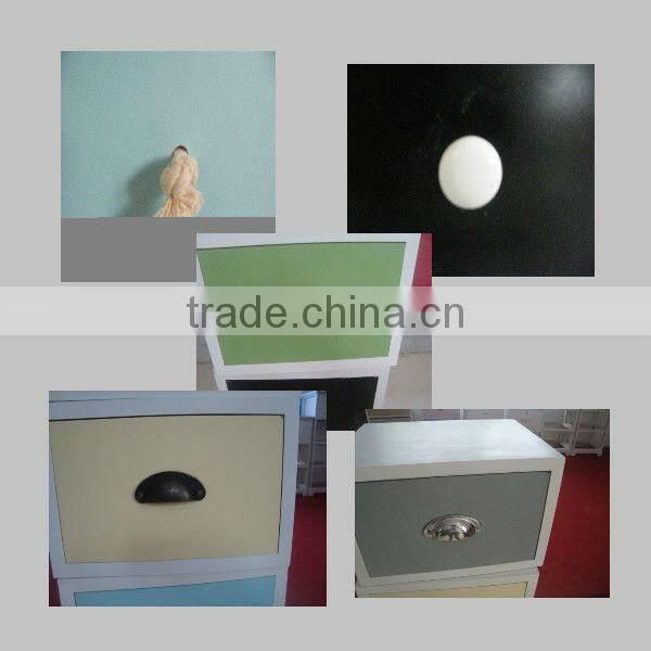 DIY cabinet colorful drawers storage cabinets design