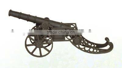 ornamental cast iron cannon