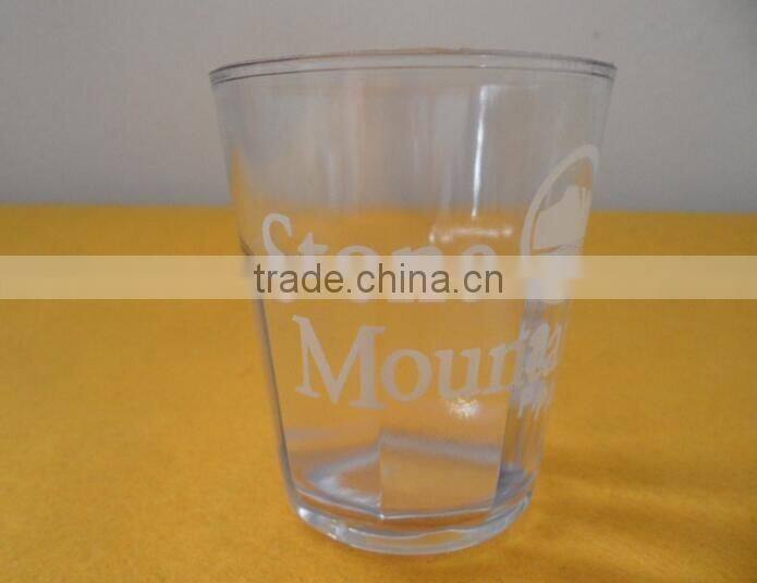 1oz/30ml clear Disposable Wine Glasses Fancy Transparent Ps small Plastic Shot Glass