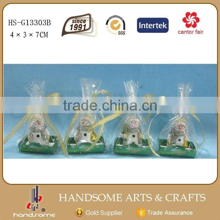 Handmade chinese Christmas Ornament Snowman