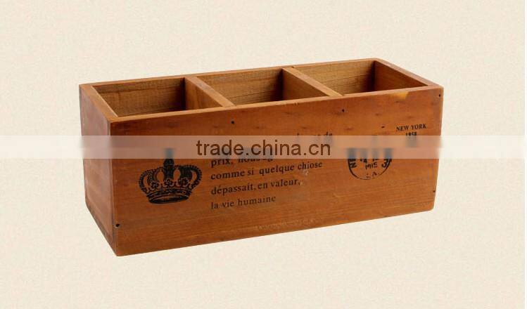 2015 Wholesale and customize wooden pencil box