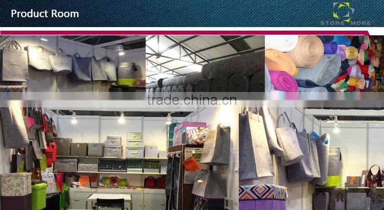 Collapsible Folding Market Basket With Pocket