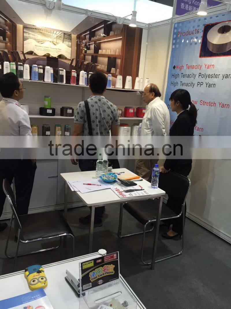 Black wool/poly 20/80 men suit fabric Italian style in stock