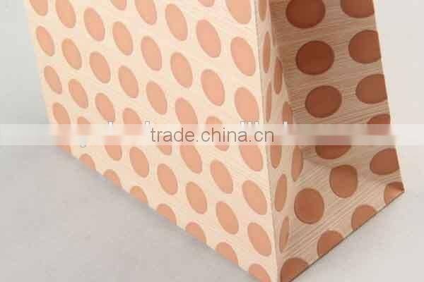 Foldable Gift Bag / Shopping Bag With Dots