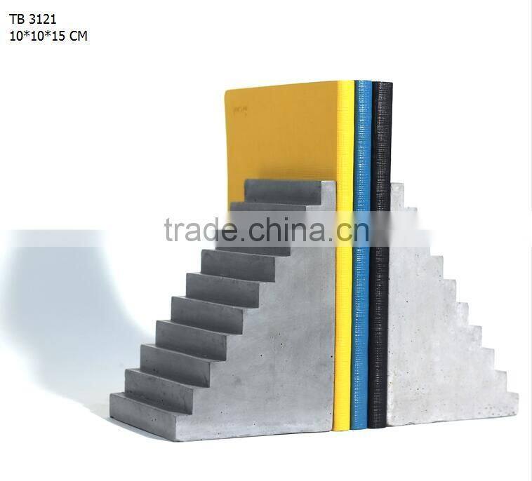 Home Office Accessories house shape Concrete building model Bookend