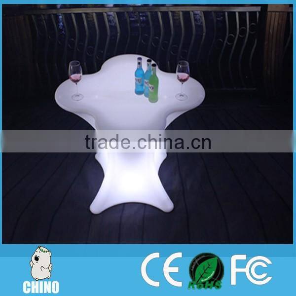 Hot Selling Nightclub LED Bar Table Furniture LED table with chair