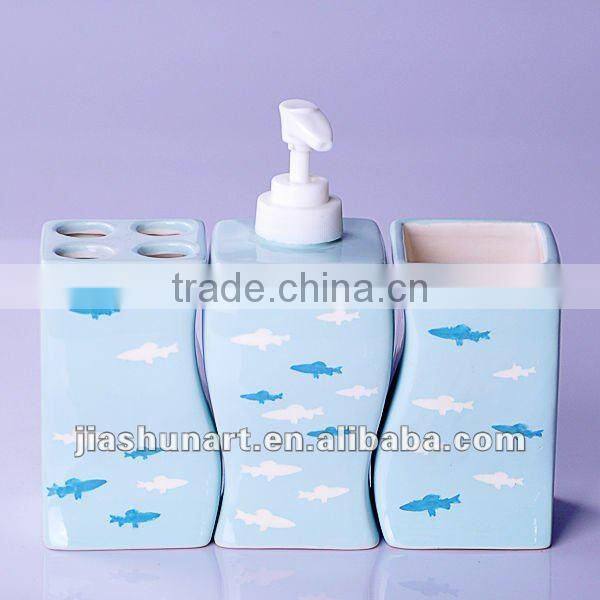 Ocean Blue Bathroom Set