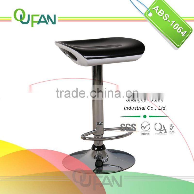 Oufan chrome barstools with footrest ABS-1064
