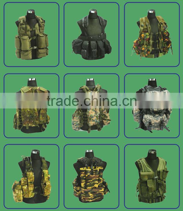 High quality tactical vest airsoft combat with custom color sale