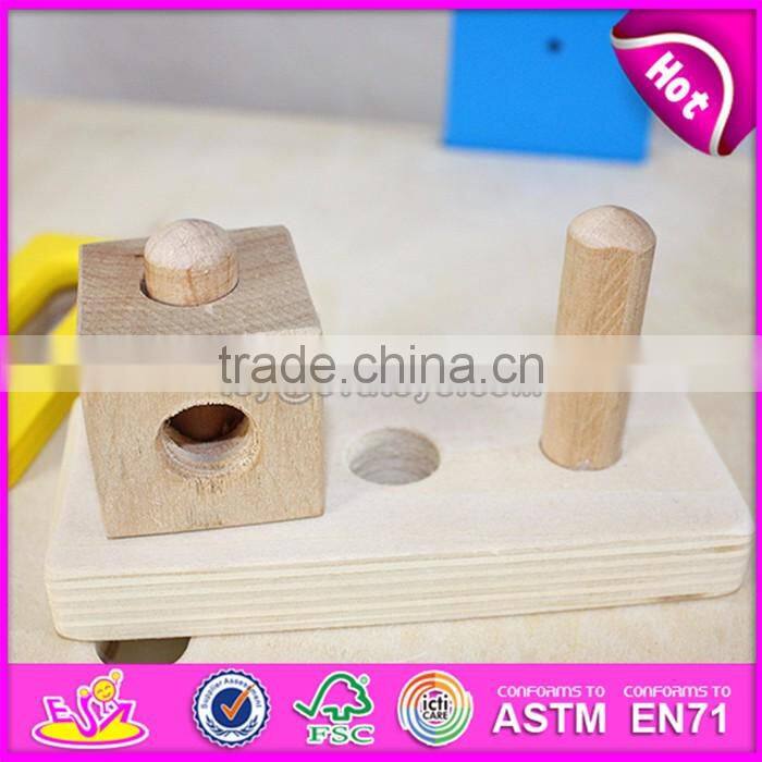 Best sale educational toys wooden kids tool bench W03D042