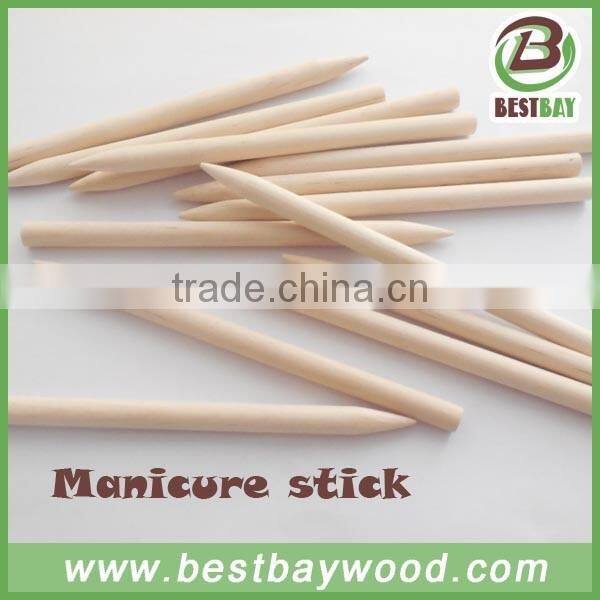 Wood Stick Cuticle Pusher Remover Pedicure Manicure Tool