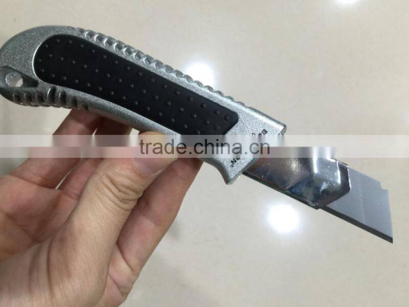 Berrylion Best Quality Aluminum alloy steel Utility Knife with 1blade