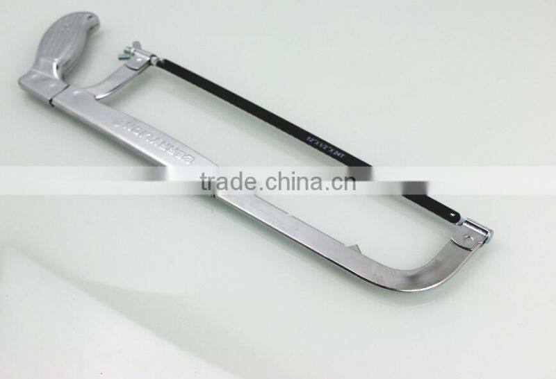 BERRYLION 300mm pure steel electroplated hacksaw frame, useful gardening hacksaw frame