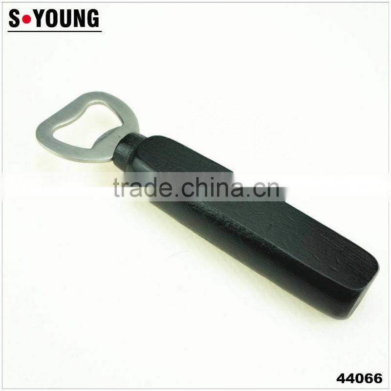 44066 wooden handle bottle opener