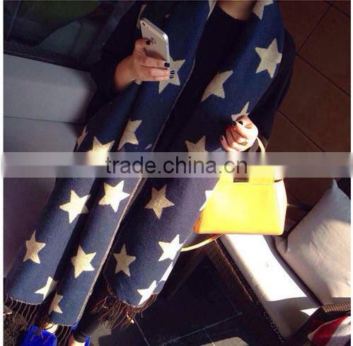 2015 New Special Fashion Women Scarf Tassel Wool Scarf