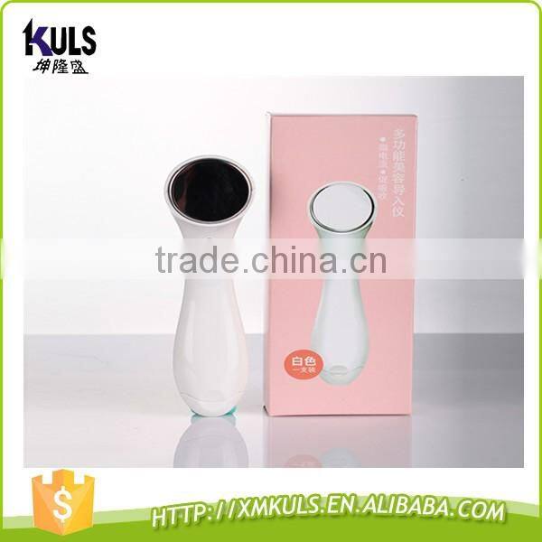 Beauty device facial cleaning instrument skin care vibrating massager