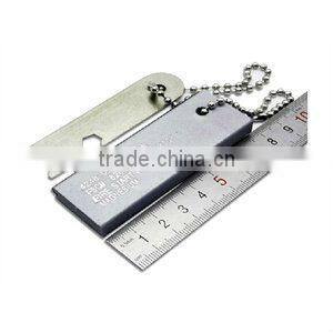 Survival Camping Hiking Emergency Fire Starter with KeyChain