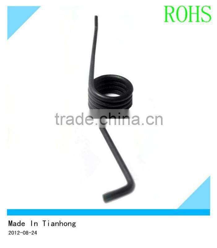 Double torsion springs with smoky processing