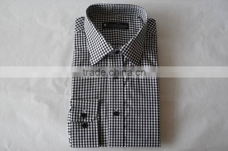 For sale latest designs plaids mens fashion dress shirts