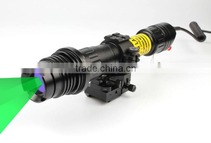 Suzero Zoomable Professional Long Distance nigh vision riflescope solution of 100mw Green Laser Designator (ES-LS-KS300)