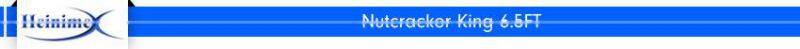Automotive Lacquer Finish 6.5FT Fiberglass Nutcracker King