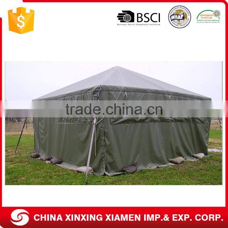 relief shelter camping army canvas roof top family olive green relief tent