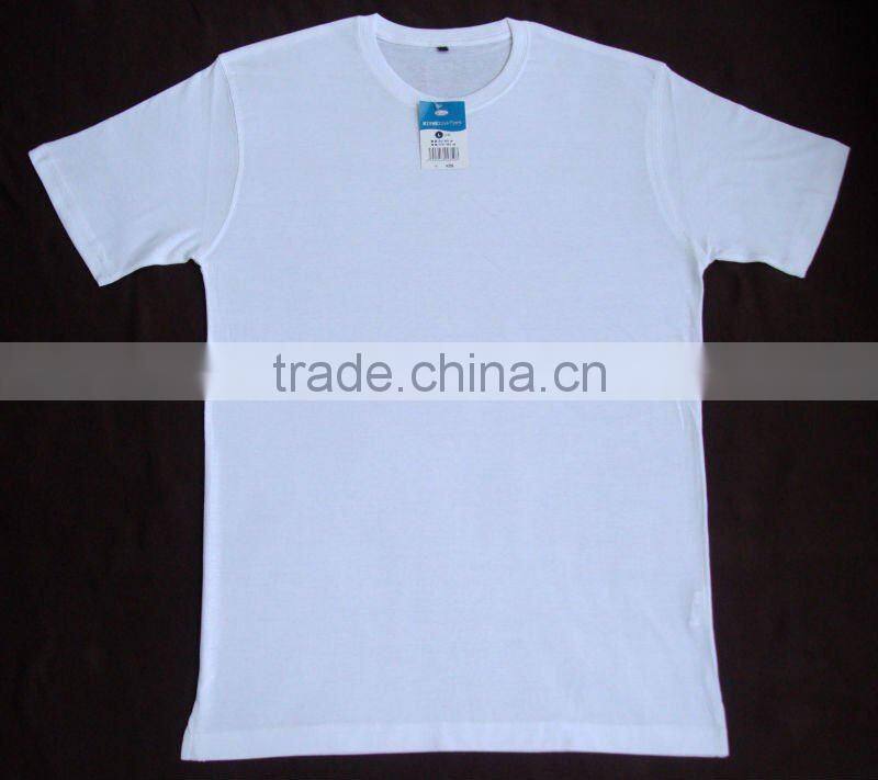 High quality T-shirts for Japan Market, 100%cotton blank