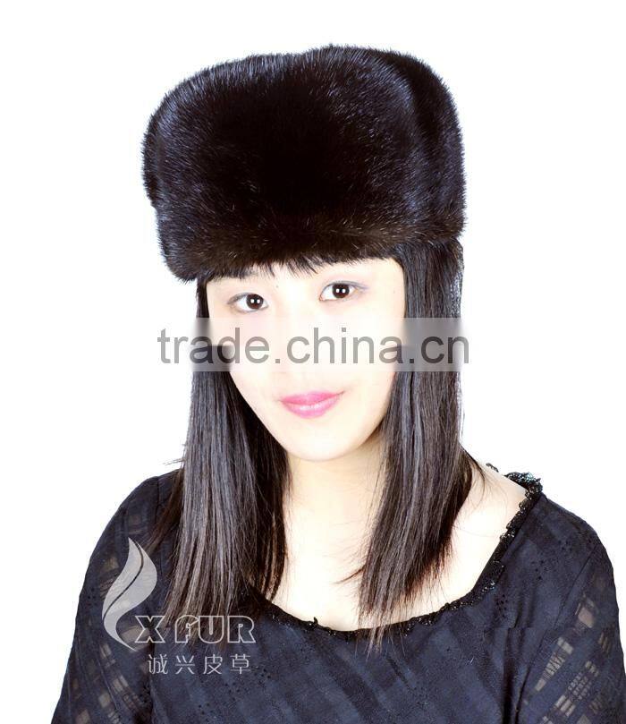 CX-C-92A New Products Custom Unisex Fashion Mink Fur Man Luxury Russia Winter Hat