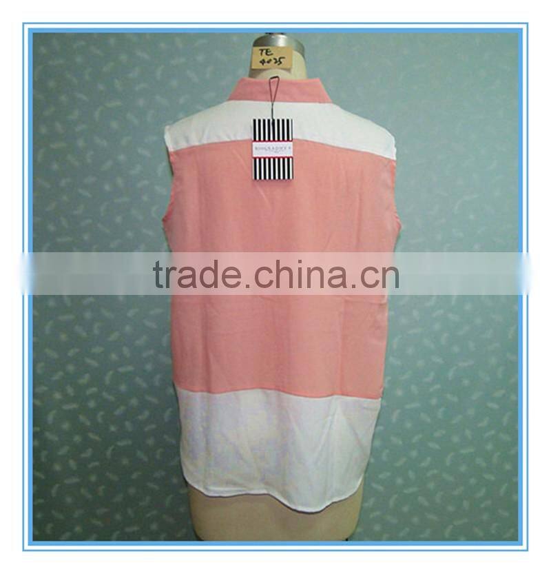 Chiffon Loose New Designs Sexy Summer Color Women Top