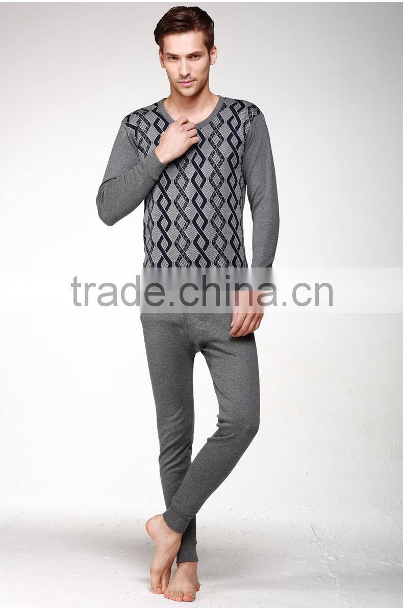 jacquard thermal underwear set