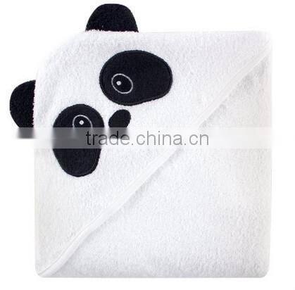 China supplier applique cotton terry pattern super soft fabric for baby blanket