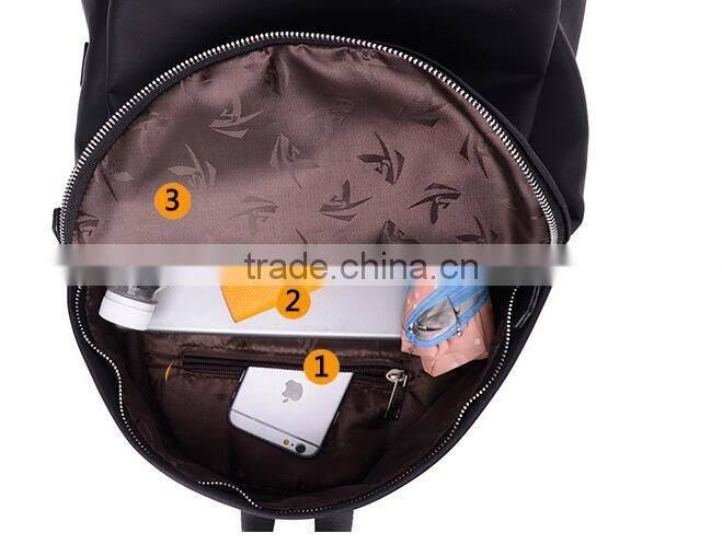 2016 imported cowhide nylon little monsters backpack handbag men's bags