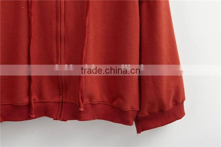 Custom OEM Fashion Wholesale Ladies Hoody /Hot Selling Women Casual Dress