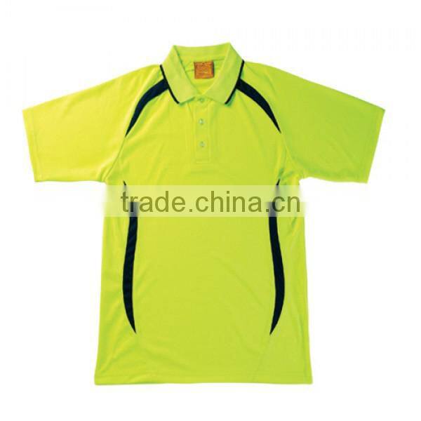 hi vis two-tone multicolored polo shirts